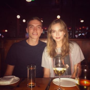 Charlie Comer with his sister Jodie Comer
